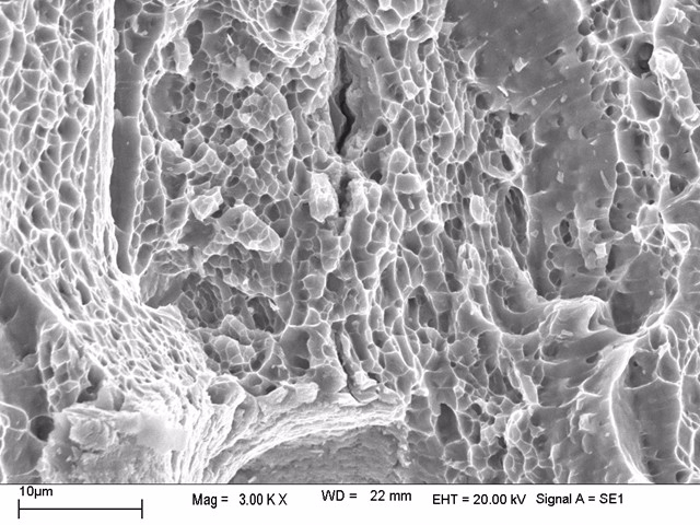 金屬斷口掃描分析